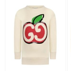 Gucci Apple 🍎 Sequin Sweatshirt Top